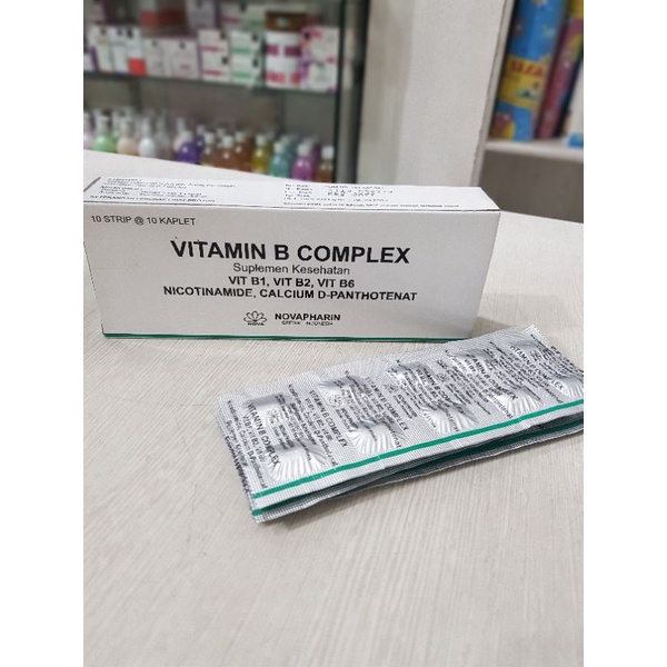 Vitamin B Complex / Suplemen Kesehatan / Vitamin B