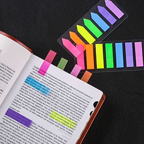 5-color waterproof loose-leaf notes index sticker