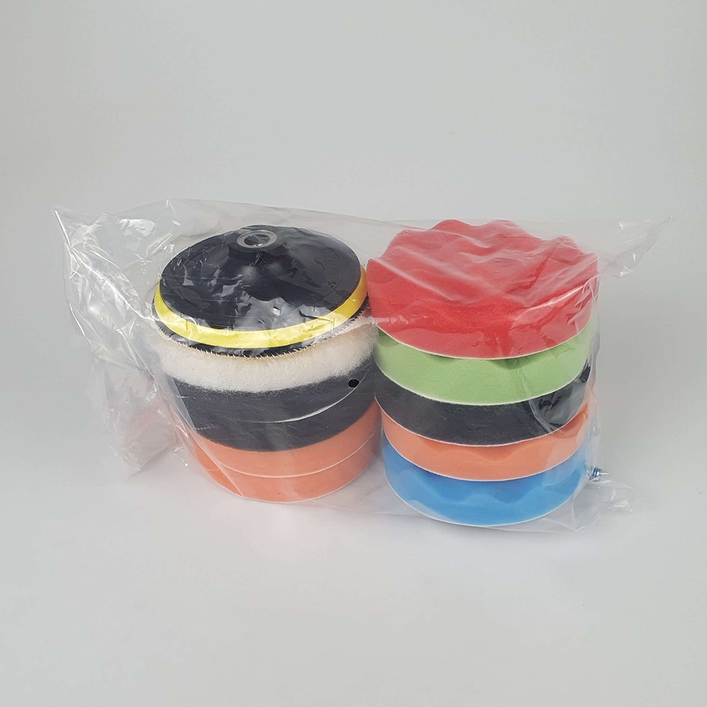 COD - Sponge Polishing Set Car Buffing Pads Foam 5 Inch 12 PCS M10