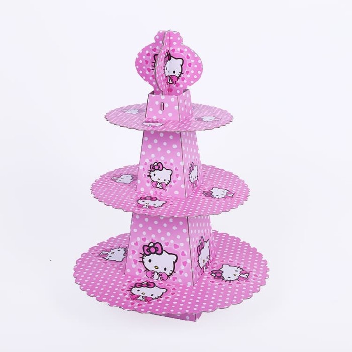 

Laris Manis Karakter Stand Cup Cake 3 Tier Cup Cake Stand Rack Cup Cake Harga Diskon