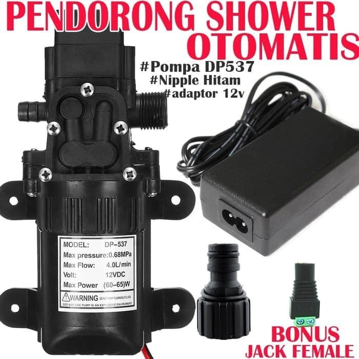 Pompa DC Paket Lengkap Pendorong Serbaguna ke mesin cuci otomatis - DP537