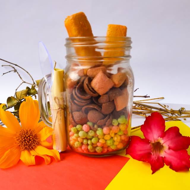 

Setjangkir Rasa sweety uk 450 ml Snack in jar snack manis snack murah cangkir manis gelas murah