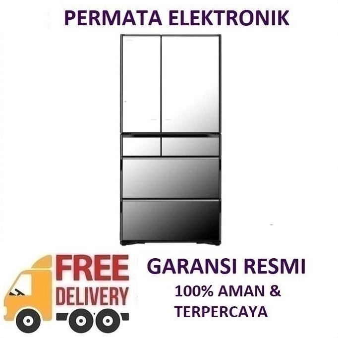 Hitachi R-ZX740KN Kulkas Refrigerator Multi Door 735 L Japan RZX740KN