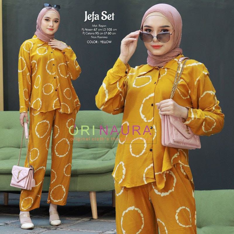 JEVA SET CPLP SANTUNG RAYON MOTIF TERBARU SETELAN DEWASA MODERN MASAKINI