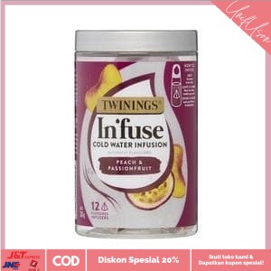 

⭐COD⭐ Twinings In'fuse Peach & Passionfruit 12 pack Australia