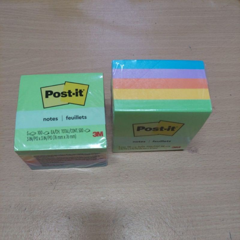 

Post It 654 Warna 3M (1 Pak) 500 Lembar