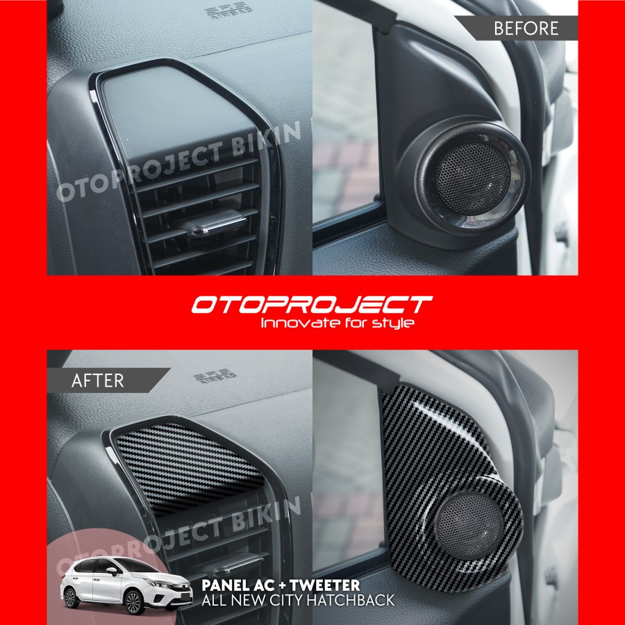 Panel Cover AC Dan Panel Tweeter Honda All New City Hatchback 2021