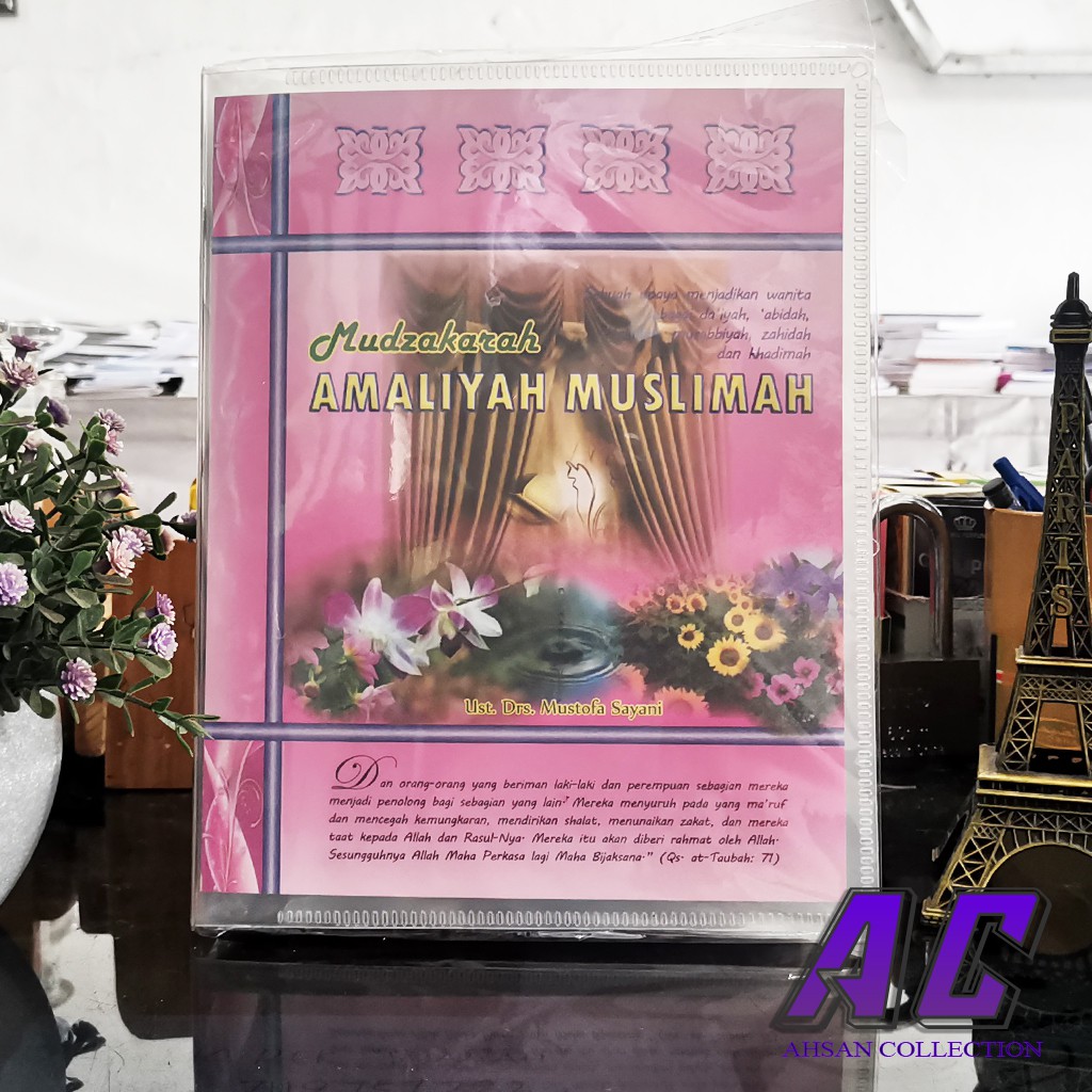 [K063] - BEST SELLER BINDER MUDZAKARAH AMALIYAH MUSLIMAH FULL COLOUR