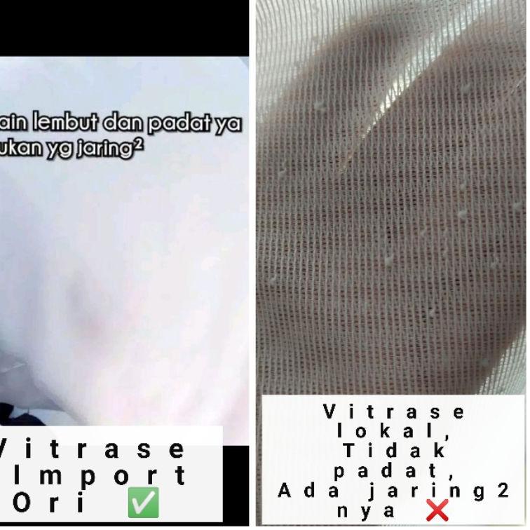 VHYR  Readystock & Bisa Custom VITRASE IMPORT ORI  VITRASE POLOS VITRASE PUTIH POLOS / GORDEN  INFOR