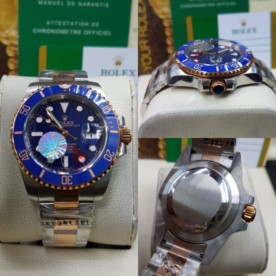 Big Sale JAM TANGAN PRIA/COWOK ROLEX SUBMARINER PREMIUM JAPAN MATIC DIAMETER 40 Garansi 1th