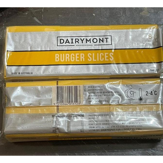 

BISA BAYAR DITEMPAT Dairy Mont Burger Slices - Dairymont Red Cheddar Slice isi 84
