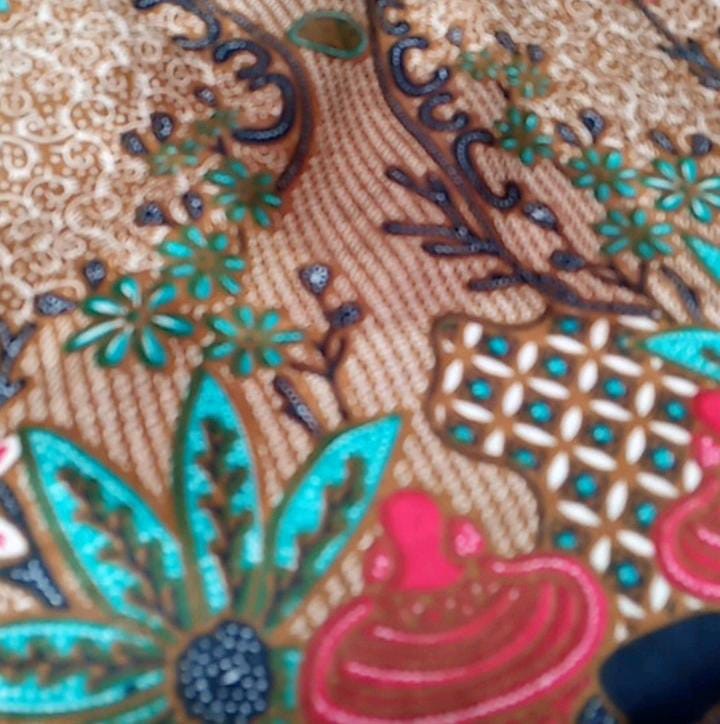 Hem Batik Pekalongan // Kemeja Batik Hitam Manis Jalu Sogan Halus // Seragam Batik Bisa Cod