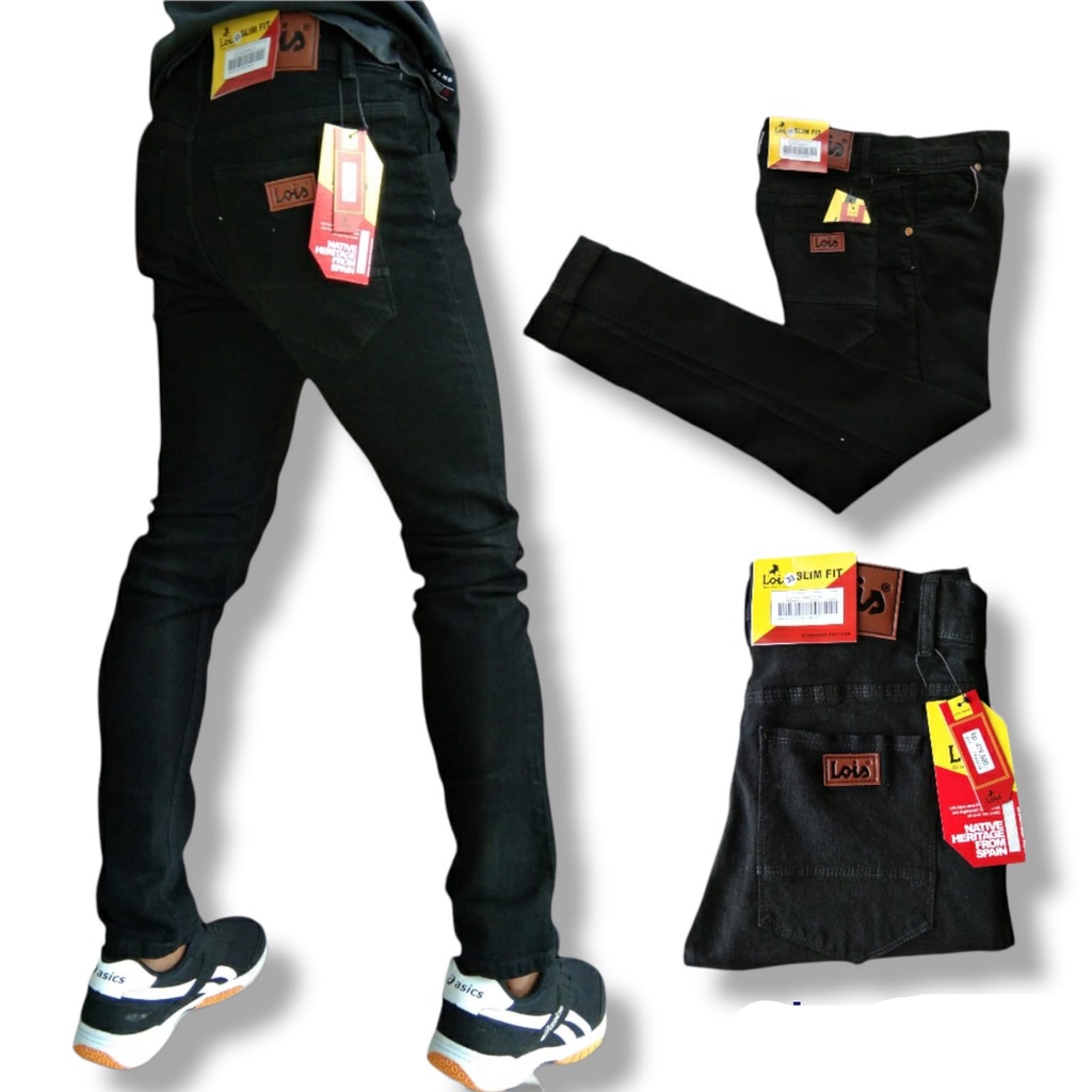 celana jeans pria, celana panjang pria, jeans pria ,jeans, celana jeans, celana hitam pria, slimfit,