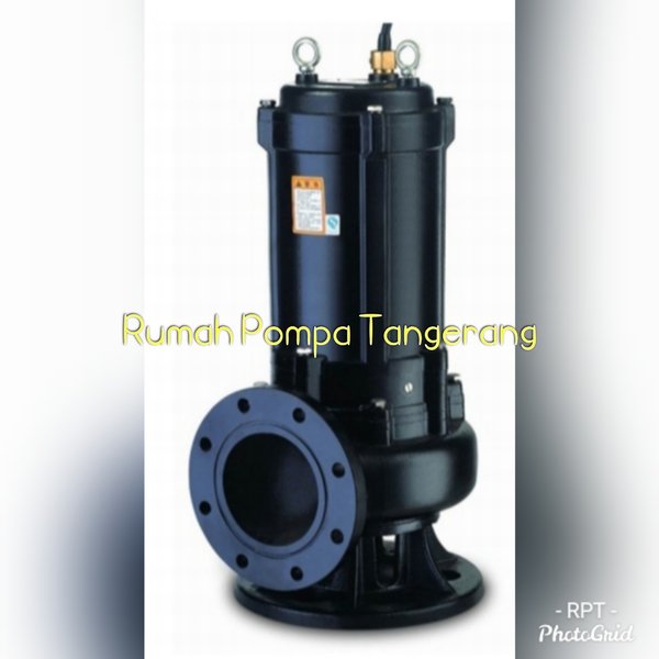 Pompa celup limbah sewage submersible pump 3hp 3phase out put 2 inch