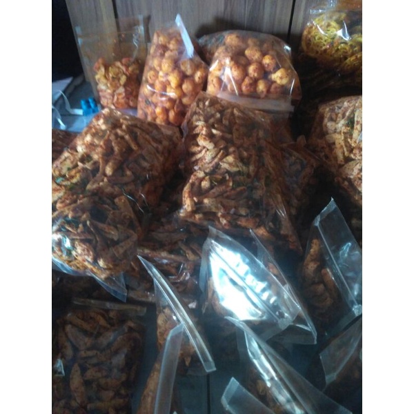 paket Reseller  basreng pedas daun jeruk netto 10kg