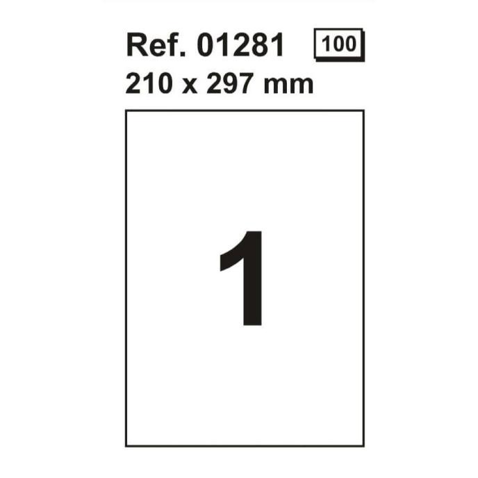 

Jual Label Apli 01281 A4 Size "Bantex" Isi 100 Sheets Termurah