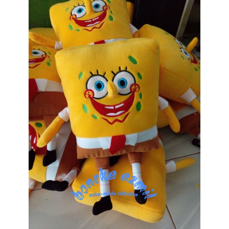 Boneka spongebob size m ukuran 35 cm