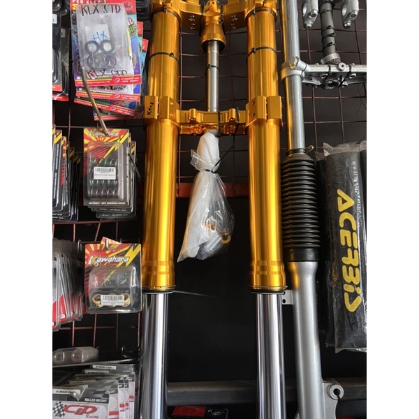 SHOCK USD WILWOOD REAL JUMP KLX DTRACKER 150 - Gold