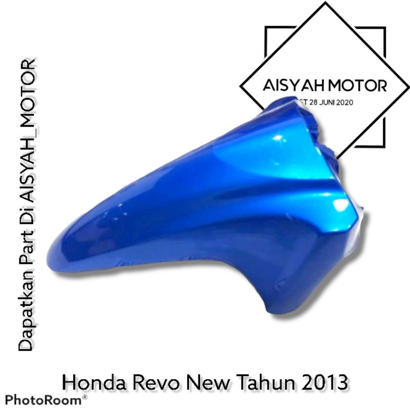 Spakbor Depan Honda Revo Absolute New Warna Biru Tahun 2011-2013