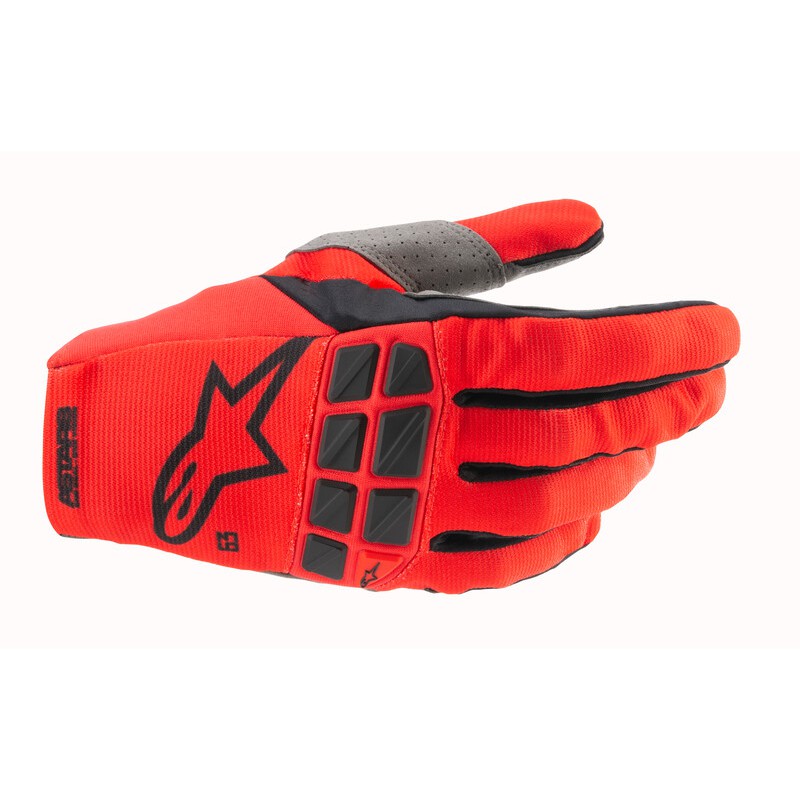 Alpinestars Racefend Handschuhe Unisex – Gelb/Blau, Größe S | Für Motorrad & Rennsport