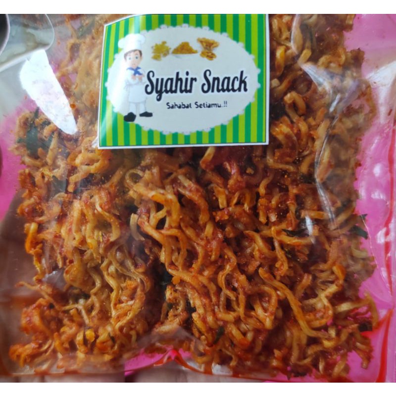 

Mie Ribut Bumbu Seblak daun jeruk - Mi Seblak kering - Mie kering