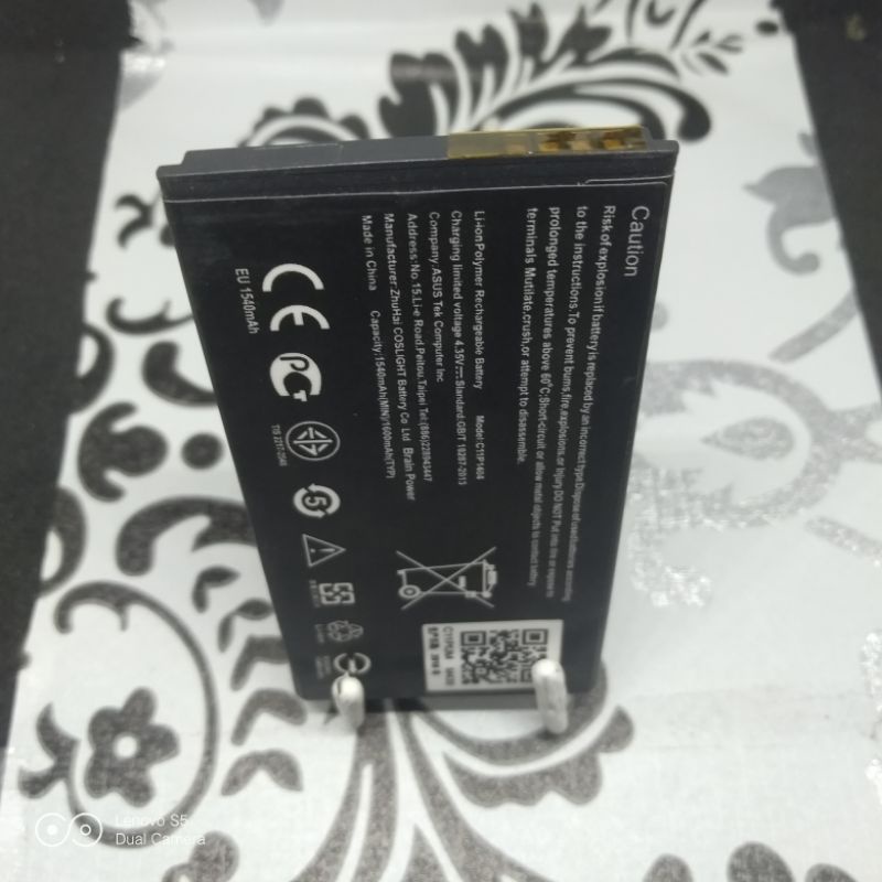 Batrai Asus Zenfone 4 pedfone mini T001 ZC451TG Z00SD Batre C11P1404 Baterai Original Battery
