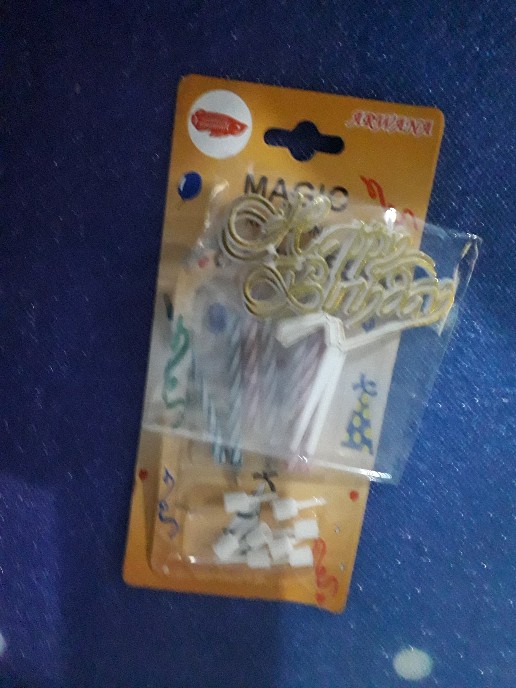 Topper / Hiasan Kue Happy Birthday Latin Gold ;)