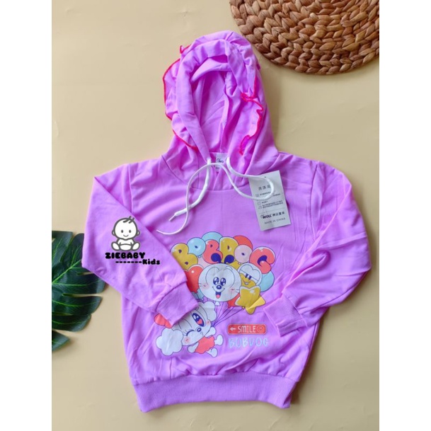 JAKET KARDIGAN ANAK BAYI PEREMPUAN LAKI LAKI-BLOOM LILAC