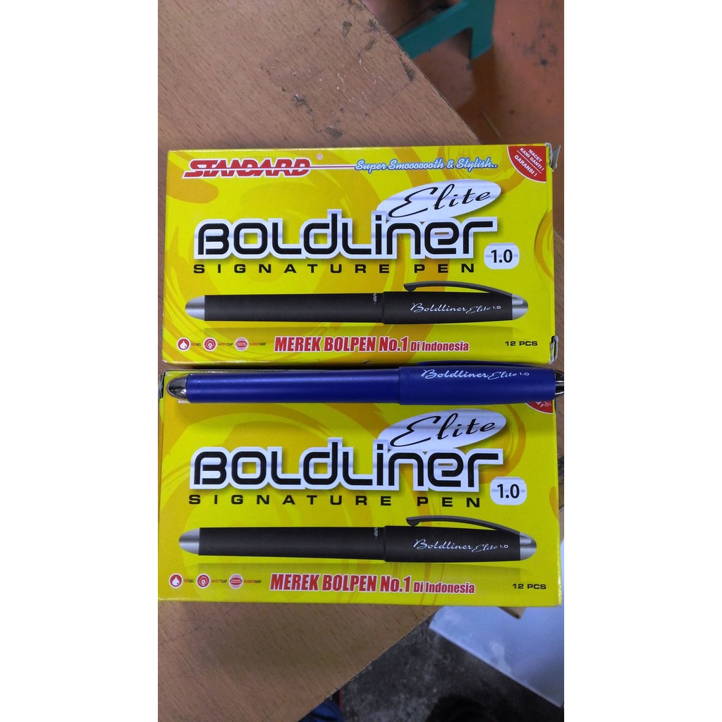

Signature Pen Standard seri Boldliner Elite tebal 1.0 mm