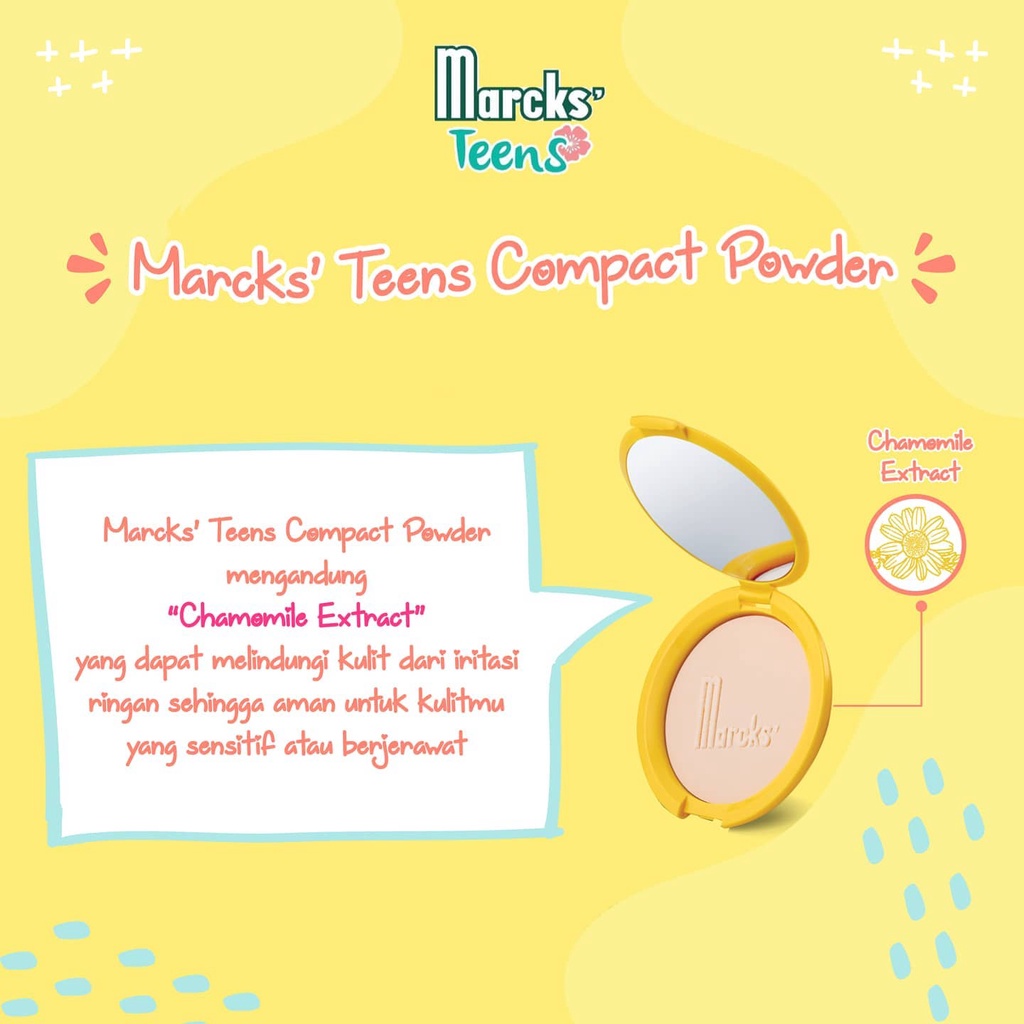 Marcks Teens Compact Powder | Marcks Teens Compact Powder Refill