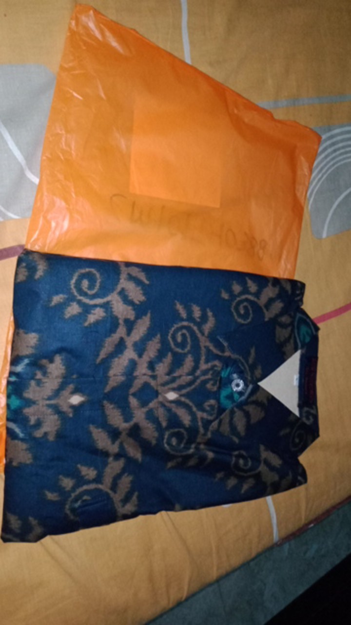 Kemeja Batik Prabu Exclusive Bahan Katun Baturaden Reguler Fit B539