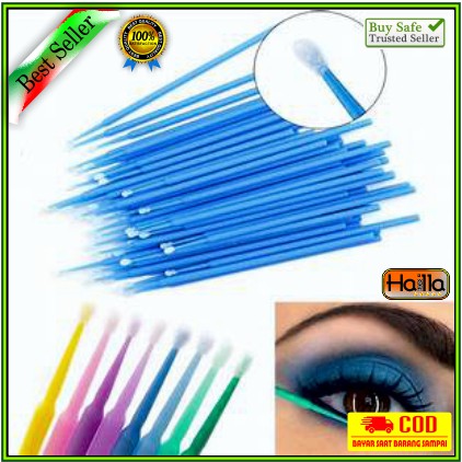 Mascara Bulu Mata Microbrush Kuas Pembersih Eyelash Extension