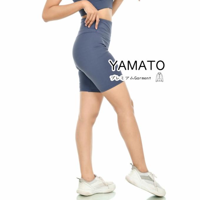 2/4 Buns Pants | Yoga Nude Warna Celana Pendek Leggings Biker Bicycle
