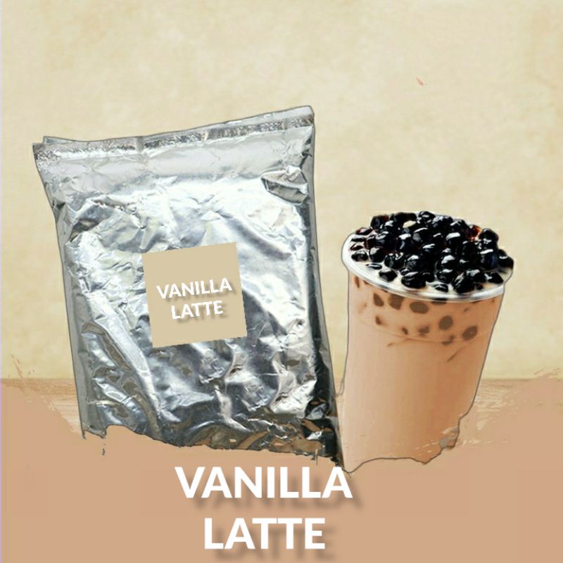 

bubuk minuman vanilla latte 1kg