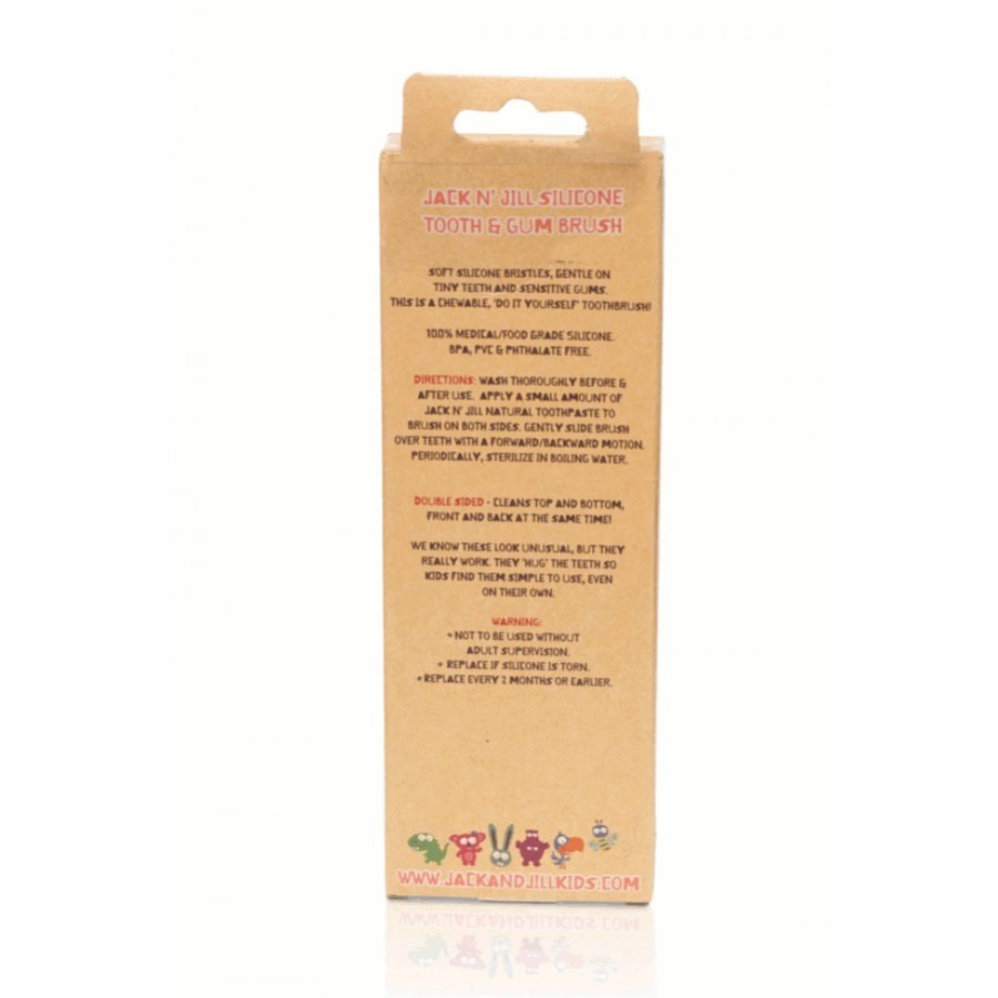 Jack N' Jill Silicone Stage 3 Tooth &amp; Gum Brush | 2-5 years