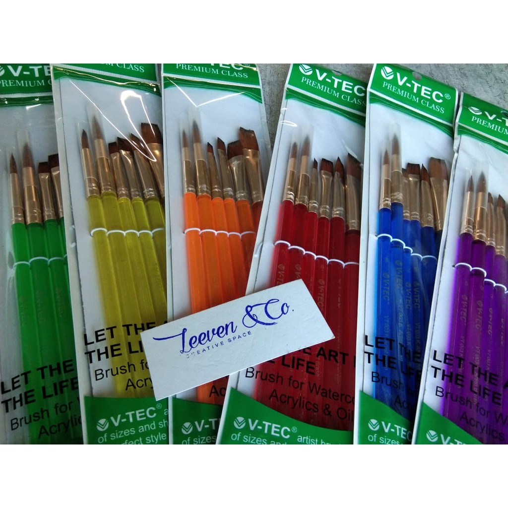 

V-TEC ARTIST BRUSHES VT 003 K/6