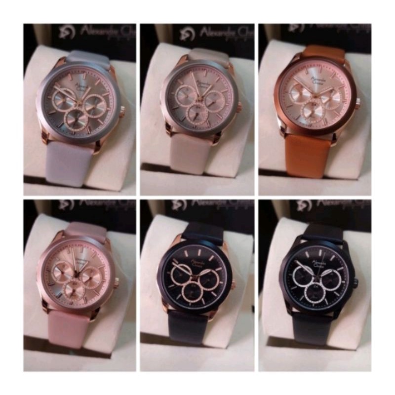 Original Alexandre christie jam tangan wanita ac2968/ ac 2968/2968