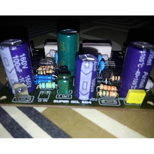 Kit driver power amplifier mono super ocl socl 500watt