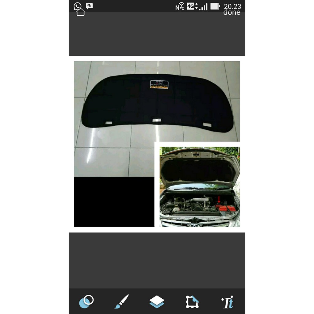 PROMO Aksesoris mobil kap mesin mobil toyota innova 2008 TERMURAH