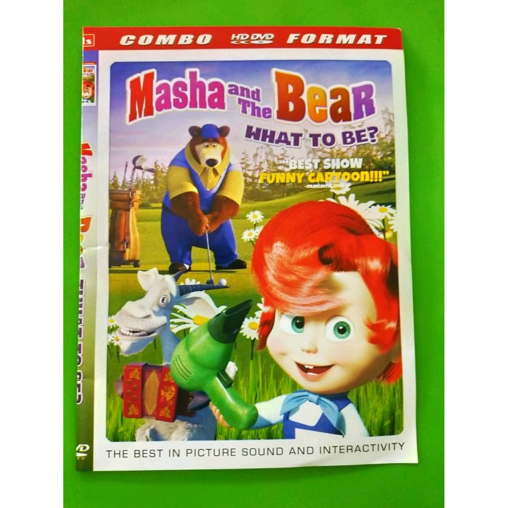 KASET PROMOO DVD film anak Masha and the bear terbaru terlaris