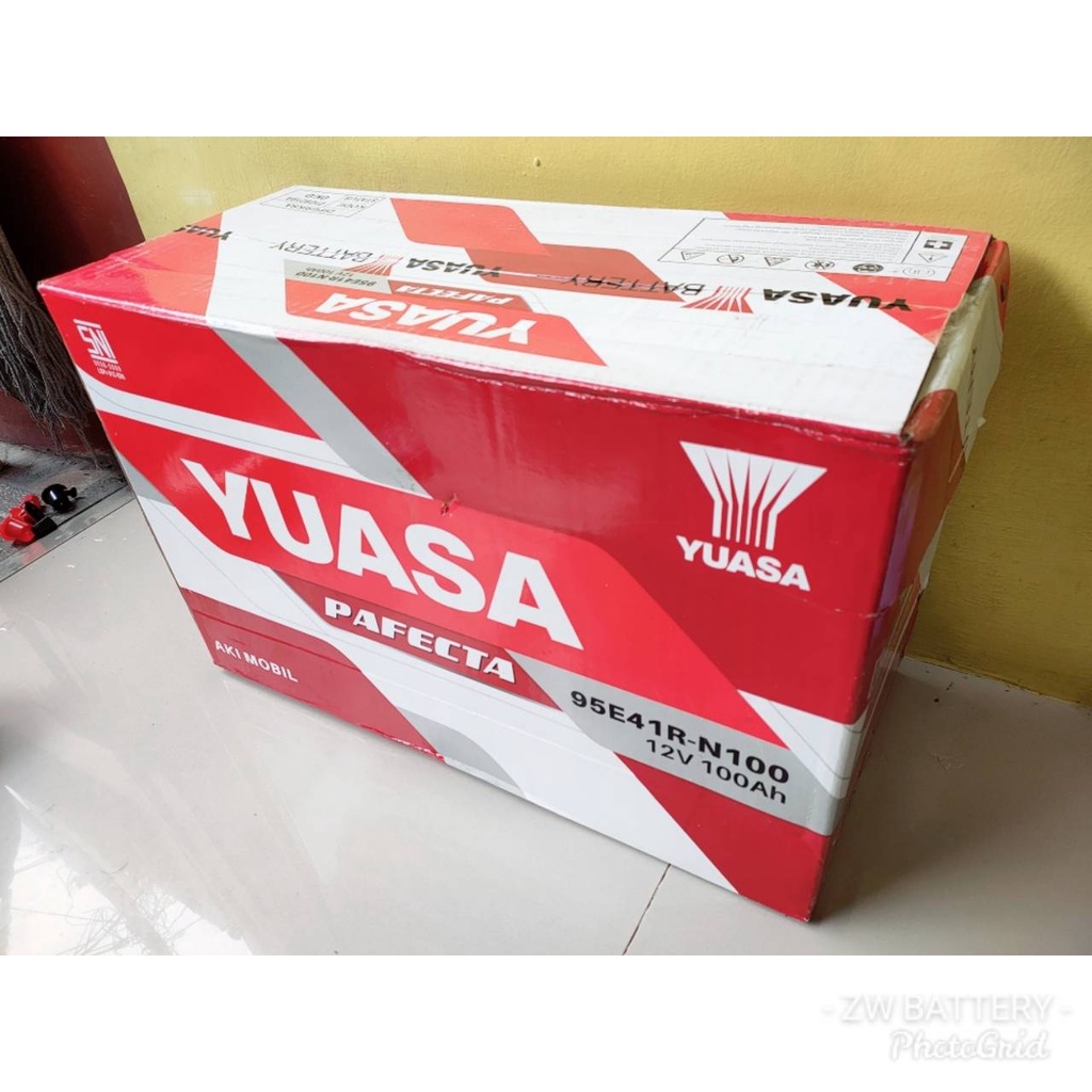 AKI YUASA ORI PAFECTA N100 / 95E41R AKI BASAH 12V / 100Ah