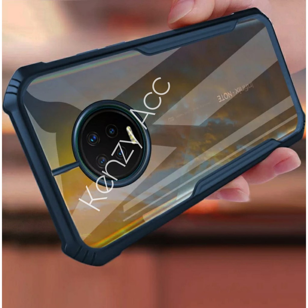 Infinix Note 7 Hardcase Shockprooft Transparant Infinix Note 7