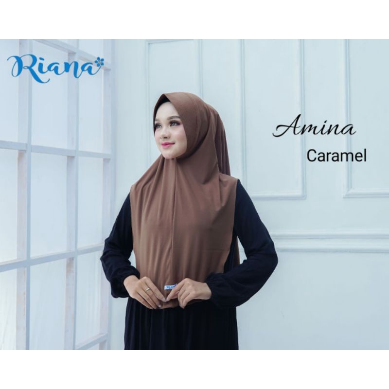 HIJAB RIANA TERNYAMAN-Caramel