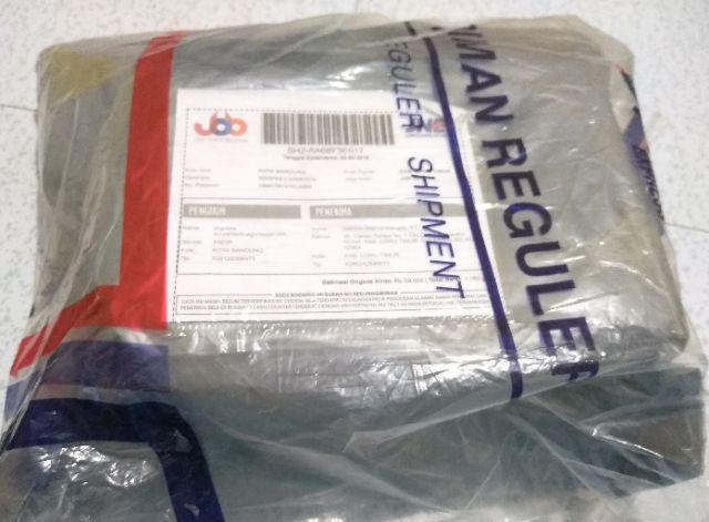 Chandrasurya Payung Lipat 3 Silver Motif Kotak Bagus Awet Murah Ekonomis Anti Panas Hujan Promosi