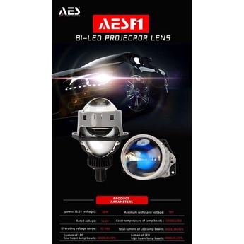 Projector BILED AES F1 AES 3 Inchi Bluefirm Dual Chip Led 70 W | MOBIL &amp; MOTOR BERMIKA BESAR