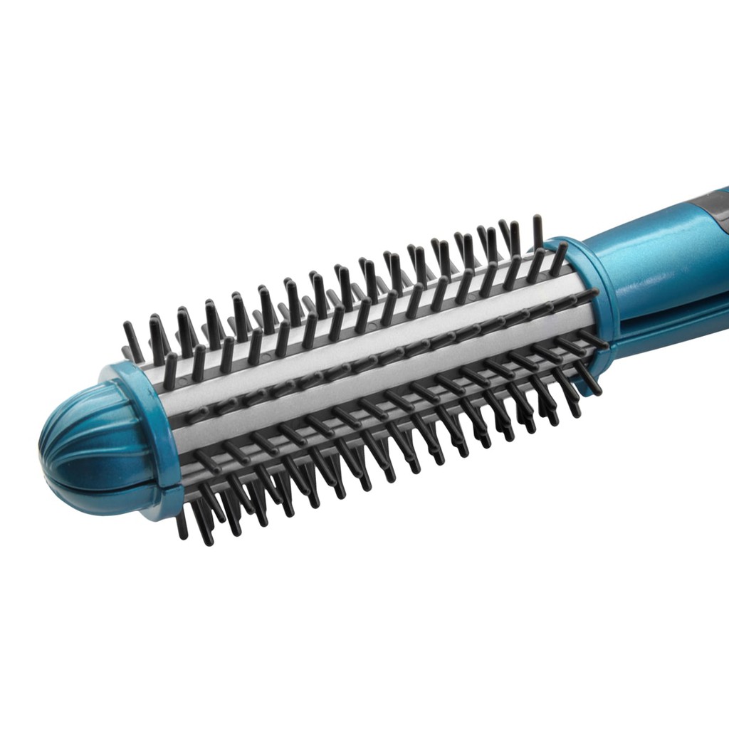 Mikata – M220 4 in 1 Ionic Ceramic Hot Brush – Blue