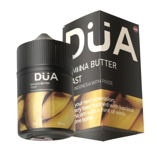 Dua Banana Butter Toast 60ML by Indobrew x Dua