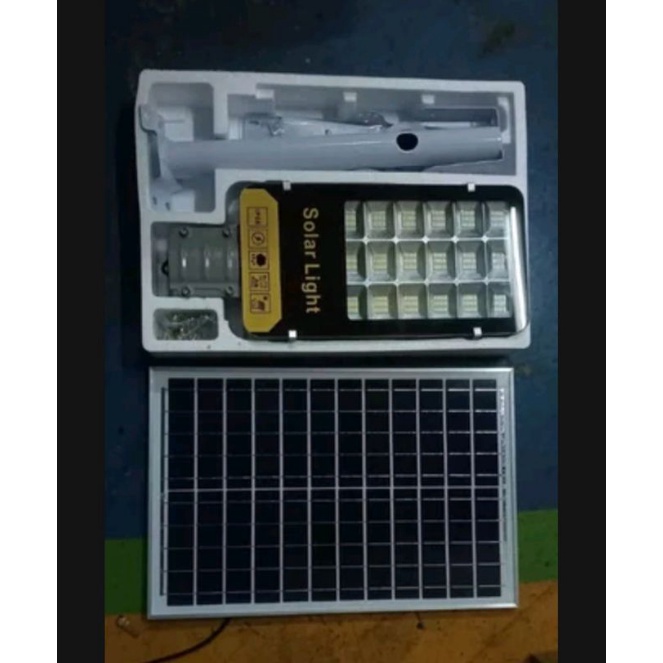 lampu pju solar 2 in 1 100w 100 watt lampu jalan cobra led solar sel