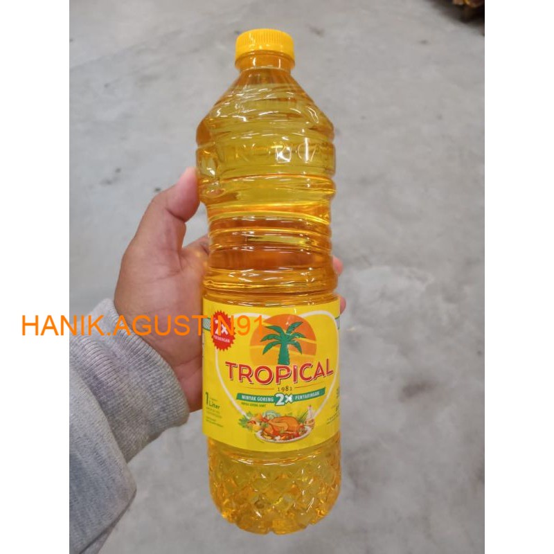 

TROPICAL MINYAK GORENG BOTOL 1 LITER TERMURAH