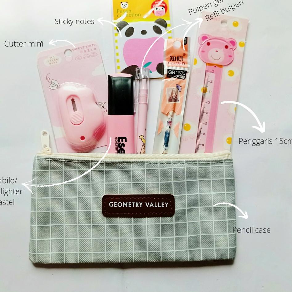 

Super Model SET ALAT TULIS 7 IN 1/PAKET ALAT TULIS 7 IN 1/SET STATIONARY FANCY/SET STATIONERY AESTHETIC